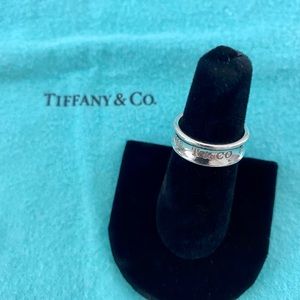 Tiffany & Co. 1837 Sterling Silver Ring size 5.5